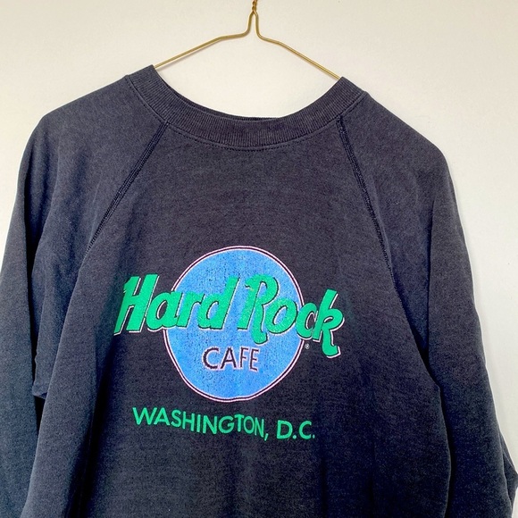 Vintage Hard Rock Sweatshirt Size Large - Picture 2 of 5